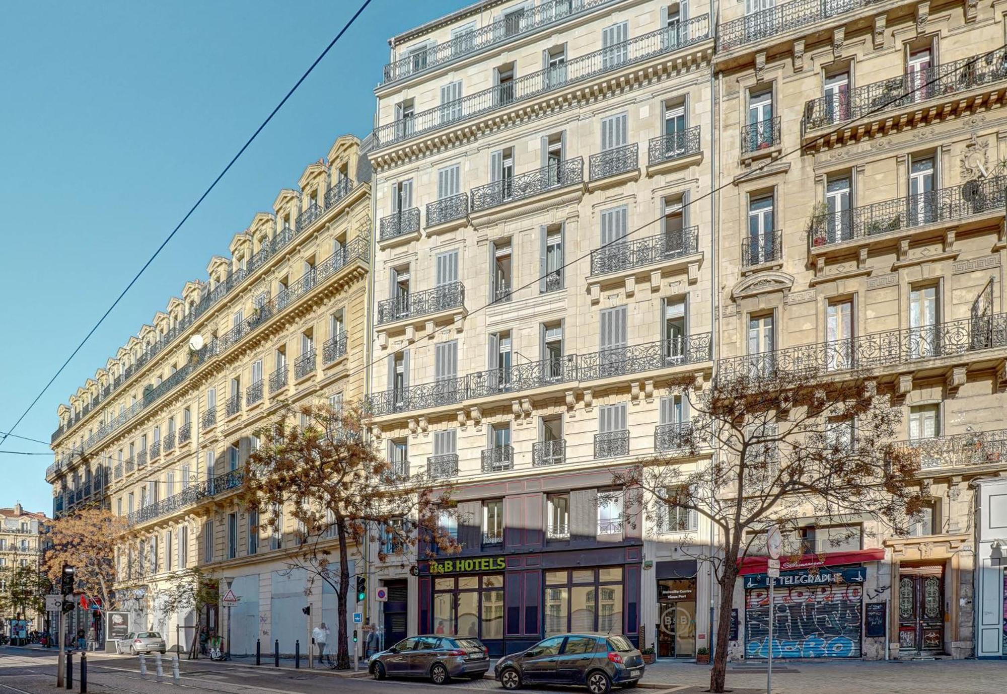 B&B Hotel Marseille Centre Vieux Port Exteriör bild