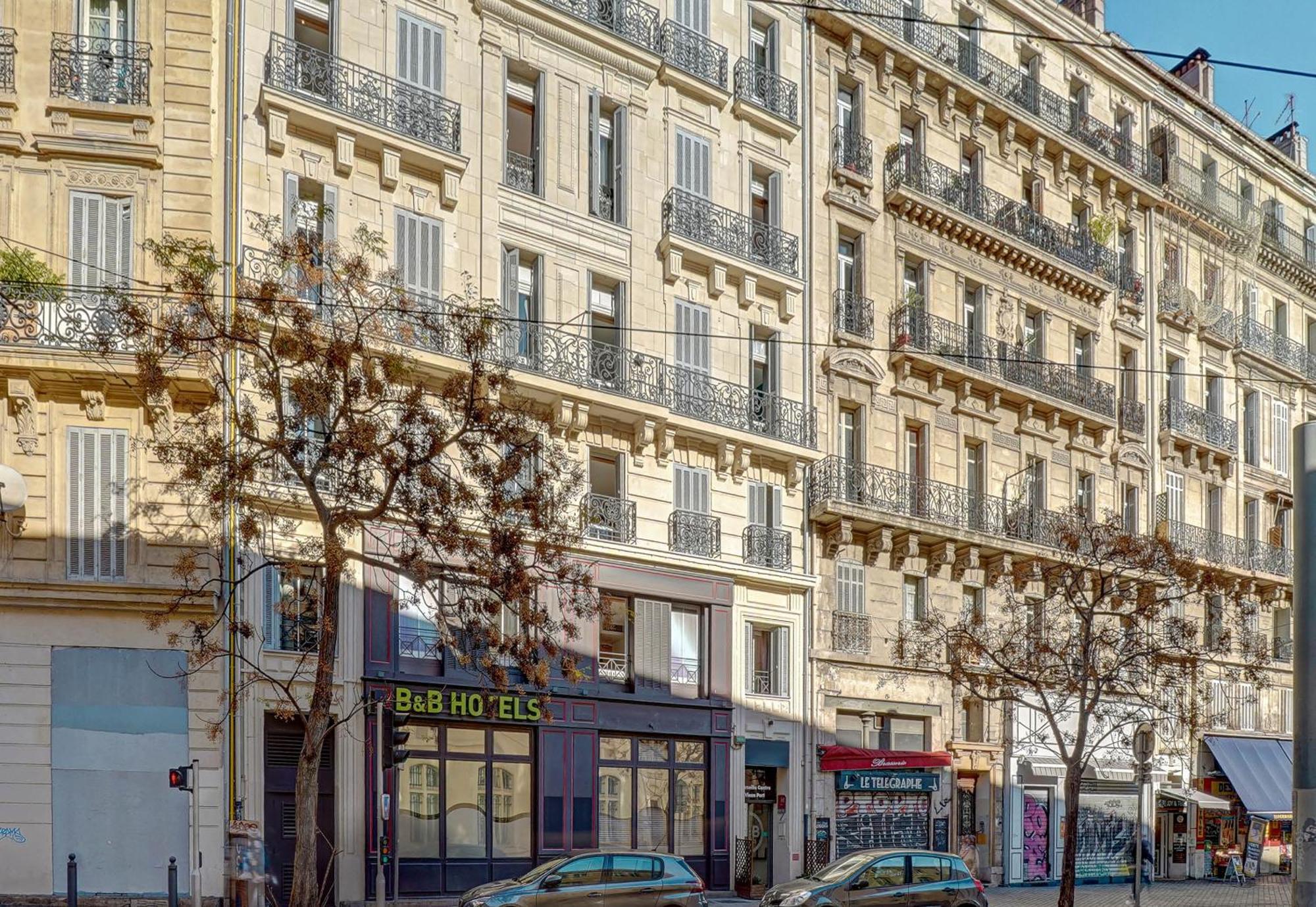 B&B Hotel Marseille Centre Vieux Port Exteriör bild